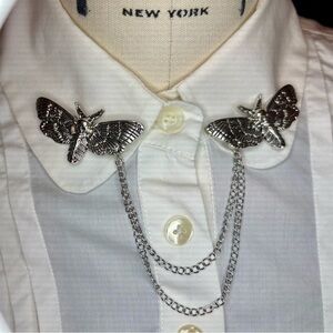 Deaths Head Moth Lapel Chain